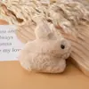 Novo Coelho de Jade Boneca de Pelúcia Tricotada Broche DIY Material Chapéu Luvas Grampo de Cabelo Pingente Acessórios Venda por Atacado