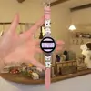 Pulseira de Relógio Adequada para Pulseira de Relógio Huawei Gt7 com Desenho de Linha de um Filhote, Gt5 Pro, Huawei Gt4, Pulseira de Pulso de Luxo para Meninas