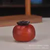Grande Coleção de Frutas Esculpidas em Madeira, Maçãs, Mangostão, Caquis, Peras, Abóboras, Beringelas, Acessórios DIY, Pingentes, Presentes para Crianças Atacado