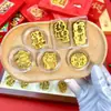 Adesivos de Celular Dourados Personalizados, Ouro Puro 999, Princesa Por Favor Fique Rica, Adesivos de Ouro de 2 Miligramas, Notas de Ouro para Ficar Rico Rápido, Folhas de Ouro, Cartões de Ouro