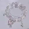 Pulseiras Populares da Série Roxo Uva, Pulseiras em Alta no TikTok, Contas DIY Casal Feitas à Mão, Presente para Melhor Amiga ou Namorada
