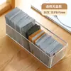 Caja de almacenamiento pequeña para muestras de productos de cuidado de la piel con tapa, palillos pequeños para empacar, caja de acabado de esencia, acrílico transparente de alta calidad