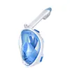 Máscara de Snorkel Facial Completa de Silicona Antivaho de Ajuste Directo Gafas de Buceo para Adultos Máscara de Buceo Libre Anti-Asfixia