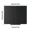 Alfombrilla Grande de Silicona para Fregadero de Cocina, Escurridor de Platos, Drenaje de Frutas y Verduras, Alfombrilla Aislante Resistente al Calor para Fregadero