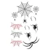 Adesivo de Tatuagem Teia de Aranha à Prova d'Água e Suor Duradouro Feminino Fresco High-End Rosto Braço Peito Maquiagem de Nicho