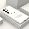 Japón Corea Venta Caliente Lema en Inglés Expresión Cansada del Mundo GalaxiaS26Ultra Personalidad Simple TPU Mate Funda para Teléfono