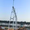 Estrutura de Subestação de Energia de 35Kv, Estrutura de Entrada e Saída do Transformador Principal de Subestação de 220Kv, Fabricante de Estrutura de Subestação em Estrutura de Aço