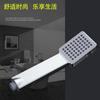 Suministro de fábrica de Zhongshan boquilla de ducha de mano boquilla de ducha de hotel función única ajuste multivelocidad juego de acero inoxidable