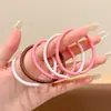 Gomas para el pelo de alta elasticidad para niños, Diademas para bebés, Gomas elásticas para niñas que no dañan el pelo, Cuerdas finas de colores para el pelo de niñas