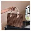 Bufanda de Seda Retro 2026 Estilo Nuevo Texturizada Elegante Casual Simple Estampada Moda Bolso de Mano Cruzado de un Solo Hombro Bolso Cuadrado Pequeño