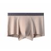 Ropa interior de algodón punzonado con hilo para hombre, 100% algodón, Artemisa, Antibacteriana, Transpirable, Holgada, Pura, Ropa interior transpirable antibacteriana para hombre