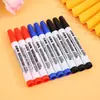 Marcadores para Quadro Branco Atacado, Marcadores para Quadro Negro Fáceis de Apagar, Marcadores de Ponta Grossa, Material de Escritório para Professor Ensinando, Marcadores Pretos à Base de Água