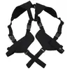 Manga de axila tática para exterior manga tática dupla para pistola ombro pingente de agente oculto multifuncional manga de pistola