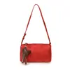 Bolso de Almohada Sencillo de Gamuza Estilo Coreano Ins Otoño/Invierno Nicho Retro Versátil Bolso de Hombro Único Elegante Moderno Moda Bolso Cruzado