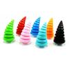 Nuevos suministros creativos de decoración exterior para cascos de hombres y mujeres, parachoques, modificación anticolisión, múltiples colores, Bocina