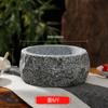 Maceta de Piedra para Perro Tazón Grande para Perro Tazón para Gato Tazón Doble Maceta para Comida Tazón para Perro Gato Tazón para Agua Antivuelco Arroz Suministros para Mascotas