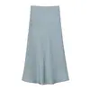 Ropa de Mujer Transfronteriza, Estilo Europeo y Americano de Verano, Moda Retro, Temperamento Elegante, Falda de Lunares con Corte Ondulado
