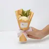 Flor de jabón Clavel de enseñanza Regalo del Día del Maestro Ramo pequeño Flor inmortal artificial Caja de regalo Accesorios de recuerdo Mini flores secas