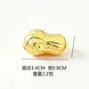 Aleación Mascota Arena Dorada Lingotes Pequeños Arroz Ruyi Bolsa de la Suerte Semillas de Melón Ábaco Lingotes de Oro Monedas de Cobre Más de 30 Tipos Adornos Reúne