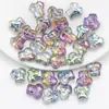 Nuevo Colgante de Vidrio Chapado en Metal con Forma de Corazón de 12 mm para Camisetas, Cuentas Sueltas para Joyería Hecha a Mano DIY, Accesorios para Cadena de Teléfono