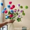 6 lilas artificiales para decoración de bodas, decoración fresca estilo coreano para techos altos, decoración de pared de fondo de hotel al por mayor