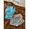 Conjunto de Pijama Camisola Dopamina Multicor Estilo Coreano para Mulheres Verão 2026 Novo Conjunto de Roupa para Casa com Shorts Listrado