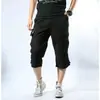 Marca Independiente 2026 Verano Pantalones de Trabajo de Secado Rápido para Hombre, Duraderos Estilo Americano Multibolsillos Elegantes Versátiles Pantalones de Seis Puntos en Stock