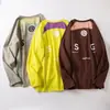 Camiseta Base de Manga Larga de Secado Rápido Deportiva para Ciclismo Pareja Estilo Montaña Bloque de Color Exterior 11135