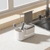 [Personalizado] Dispensador Automático de Líquido Doméstico Tipo Prensa Caja de Almacenamiento para Gel Antibacterial de Escritorio Toallero para Encimera de Baño