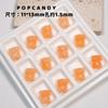 Shanqi cuentas rosas con cuentas hechas a mano aretes pulsera collar accesorios joyería DIY hecho a mano lindo conejo oso concha