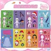 Pegatinas de Disfraces Gugu Gaga Combinadas con Diarios Educativos para Niños, Niñas Manualidades DIY Juguetes Divertidos para Aliviar el Estrés Venta al por Mayor