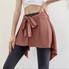 Saia de Tênis Feminina Verão Slim Cobre o Quadril Anti-caminhada Saia de Yoga Saia de Corrida Fitness Saia Esportiva Atacado