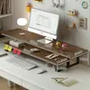Soporte elevador para computadora de escritorio, soporte elevador para monitor de oficina, estante de almacenamiento para escritorio de oficina, soporte para laptop