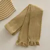 Meia-calça infantil cor sólida Primavera e Outono Novas leggings para meninas para usar por cima algodão penteado calça cropped de bebê atacado