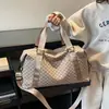 Bolsa de viaje moderna para hombre, gran capacidad, impermeable, adecuada para viajes de negocios, viajes y uso en el gimnasio; bolso de hombro o bolso cruzado para mujer