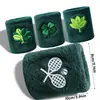 Muñequera de Toalla Pura Absorbente de Sudor para Deportes, Fútbol, Fitness, Running, Baloncesto, Muñequera Deportiva Transpirable con Bordado