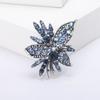 Cross-border vintage strass flor broche personalidade europeia e americana elegante pino corpete todos- combinando acessórios de vestuário atacado