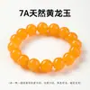Pulseira de Jade Natural Huanglong Colecionável para Mulheres, Pulseira de Jade Fashion de Luxo Leve, Presente para Namorada, Melhor Amiga, Mãe, Atacado