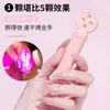 Mini Lámpara Portátil de Mano para Uñas Arte de Uñas Horneado Pegamento Sólido para Parches No Oscurece la Mano Pegamento para Extensiones de Uñas Pegamento para Esmalte Pegamento para Fototerapia