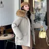 2026 Inverno Nova Moda Versátil Estiloso Quente Estilo Coreano Simples Casaco Feminino de Algodão com Capuz