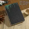 Caderno Impresso Natural Estilo Chinês, Bloco de Notas de Bambu Estilo Antigo, Livro de Registro de Reuniões de Escritório Espesso
