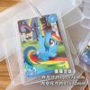 Portatarjetas My Little Pony Funda Protectora para Tarjetas Tarjeta Tarjeta Película Espesada Portatarjetas Rígido Almacenamiento Especial Transparente de Alta Definición Brillante