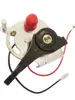 Ensamblaje de interruptor de acelerador para pulverizador con motor de gasolina de mochila, ensamblaje de interruptor de apagado, base de ensamblaje de pieza de hierro, cable de acelerador