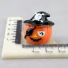 Fantasma Momia Magia Calabaza Halloween Sombrero 3D Calavera Micro Halloween Accesorios de Resina Paisaje Pequeños Adornos