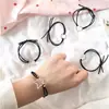Pulsera Lazo para el Cabello con Forma de Corazón Juvenil Adulto Diadema de Estrella Fresca Simple Lazo para Cola de Caballo Elástico Versátil