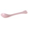 Colher de melamina infantil A5 imitação porcelana treinamento para comer para bebê colher pequena cor sólida macaron criativa louça de jardim de infância