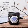 Taza de Té de Cerámica Creativa Taza Individual Taza de Vino Japonesa y Coreana Taza de Sopa para Restaurante Taza de Té Antigua Pintada a Mano Taza de Té Kung Fu