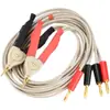 Pinza de Prueba para Puente Digital LCR, Cable, Pinzas para Componentes de Parche SMD de Hilo Sólido Ámbar, Bolígrafo de Prueba Aislado de Baja Resistencia