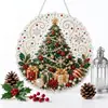 Arte de Perlas y Diamantes Navideño Transfronterizo Kit de Materiales para Pintura de Perlas y Diamantes Navideños DIY F