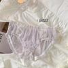 Japonês Creme Bolha Doce Menina Roupa Interior Sexy Arco Lace Puro Desejo Novo Estilo Feminino Cuecas